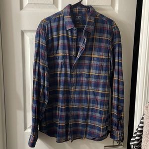 Mens j crew flannel